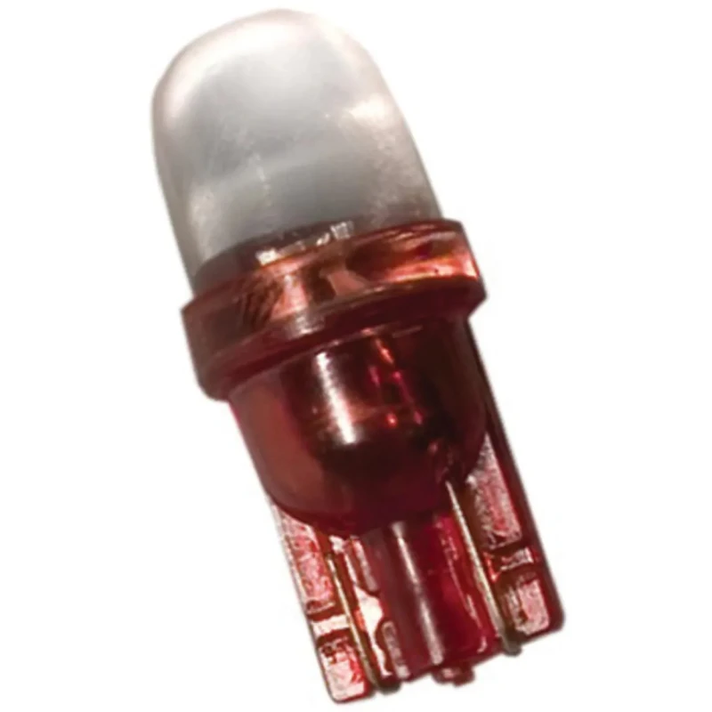 JKL Components Red Indicator Lamp 24V Wedge Base 10 mm Diameter LE-0509-02R