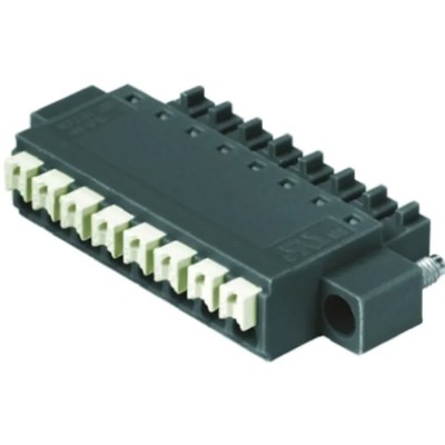 Weidmüller BC 3.81 Series Pluggable Terminal Block 6-Contact 3.81 mm Pitch 1 Row 17.5A 320V 1971650000