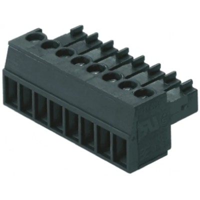 Weidmüller BC 3.81 Series Pluggable Terminal Block 3-Contact 3.81 mm Pitch 320V 17.5A 1 Row 1792780000