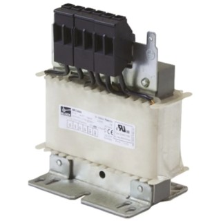 Block 3 Phase Motor Line Reactor, 690V AC, 6A, 8 kHz, Screw Mount MR3 400/6