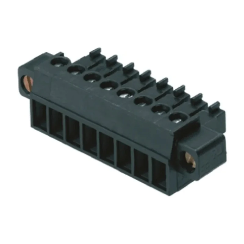 Weidmüller BC 3.81 Series 2-Contact Pluggable Terminal Block, 3.81 mm Pitch, 320 V, 17.5 A, Nylon Housing, Screw 1792950000