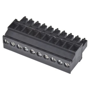 Weidmüller BC 3.81 Series 10-Contact 3.81 mm Pitch 1 Row Pluggable Terminal Block 1798610000