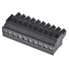 Weidmüller BC 3.81 Series 10-Contact 3.81 mm Pitch 1 Row Pluggable Terminal Block 1798610000