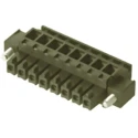 Weidmüller Pluggable Terminal Block 10-Contact 3.81 mm Pitch 1 Row 320V 17.5A Nylon Housing Screw Connection Male 1798820000