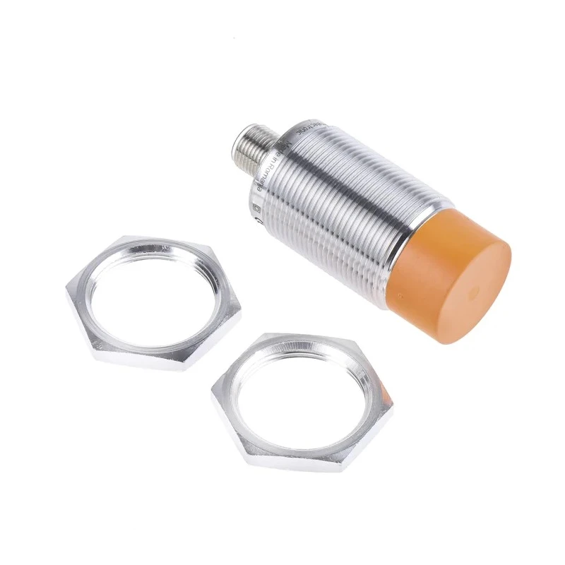ifm electronic Threaded Barrel Inductive Proximity Sensor M30, Brass Body, IP67, NPN and PNP Output, 36 V DC 100mA IIS207