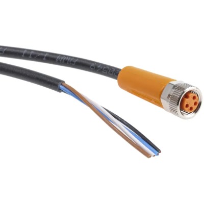 ifm electronic Female 4 way Straight to 4 way Sensor Actuator Cable 2 m EVC150