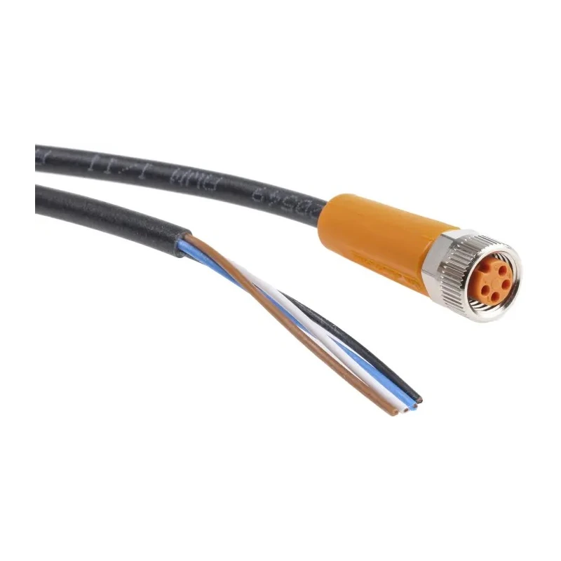 ifm electronic Female 4 way Straight to 4 way Sensor Actuator Cable 2 m EVC150