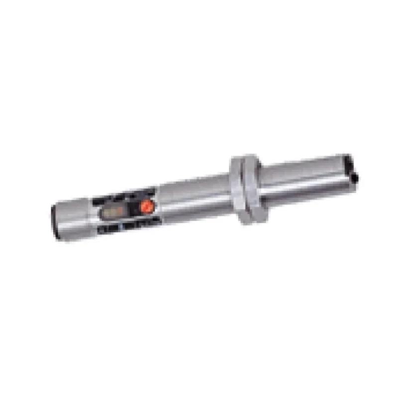 ifm electronic Retroreflective Barrel Photoelectric Sensor 50 mm to 2 m Detection Range, PNP Output, IP65, Nickel OF5016