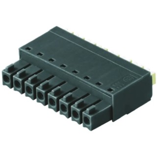 Weidmüller BC 3.81 Series Pluggable Terminal Block 3-Contact 3.81 mm Pitch 320V 17.5A Nylon Housing 1 Row Male 1969920000