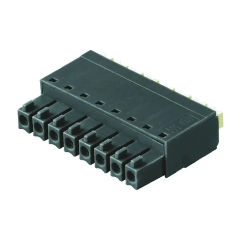 Weidmüller BC 3.81 Series Pluggable Terminal Block 3-Contact 3.81 mm Pitch 320V 17.5A Nylon Housing 1 Row Male 1969920000