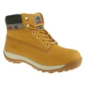 Rockfall Honey Steel Toe Capped Men's Ankle Safety Boots Lace Up, Size EU 43, UK 9, US 10, Leather Upper, Composite TC35