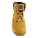 Rockfall Honey Steel Toe Capped Men's Ankle Safety Boots Lace Up, Size EU 43, UK 9, US 10, Leather Upper, Composite TC35