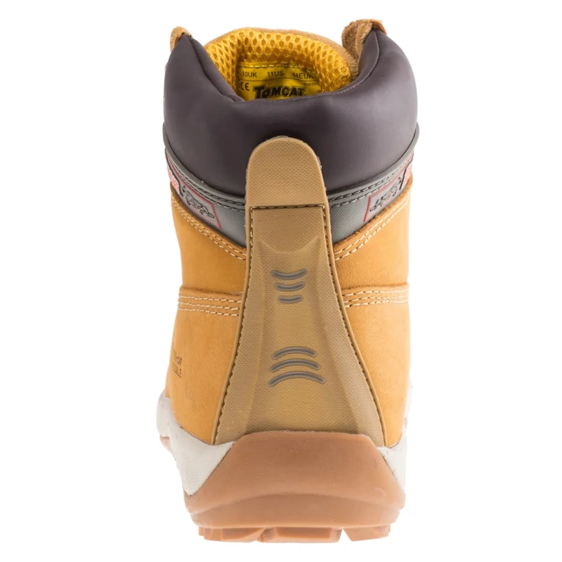 Rockfall Orlando Honey Steel Toe Capped Men's Ankle Safety Boots Size UK 10 EU 44, EN ISO 20345:2011, Lace Up 739-7856