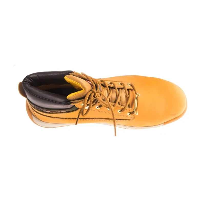 Rockfall Orlando Honey Steel Toe Capped Men's Ankle Safety Boots Size EU46, UK11, US12, Lace Up Closure, EN ISO 739-7859