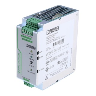Phoenix Contact QUINT-PS/24DC/48DC/5 DC/DC Converter 48V DC Output 5A 24-32V DC Input DIN Rail Mount 240W 70°C 2320128