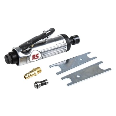 RS PRO Air Die Grinder 22000rpm Speed 6.2 Bar Max Pressure, 6.35 mm Inlet Size 739-8391