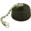 Amphenol Socapex USB Type A Cap with Chain for Use with USBBF Series Field Receptacles USBAFC7