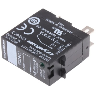 Crydom ED Series Solid State Relay 3A Load DIN Rail Mount 280Vrms Load 32V dc Control ED24C3