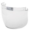 3M Clear Polycarbonate Visor with Face Guard Resistant to Molten Metal and Liquid 5F-1