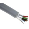 Alpha Wire Pro-Tekt Series Data Cable 10 Cores 0.23 mm² 300V 50 m Grey PVC Sheath B953102 GE321