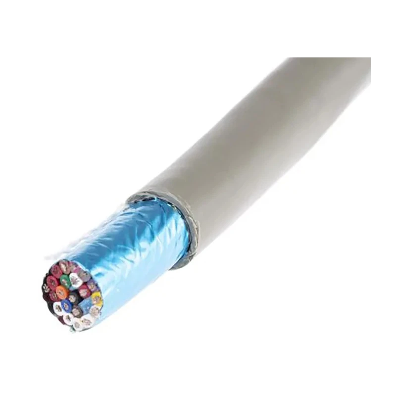 Alpha Wire Pro-Tekt Series Data Cable 15 Cores 0.23 mm² 50 m Grey Sheath Polyvinyl Chloride B953152 GE321