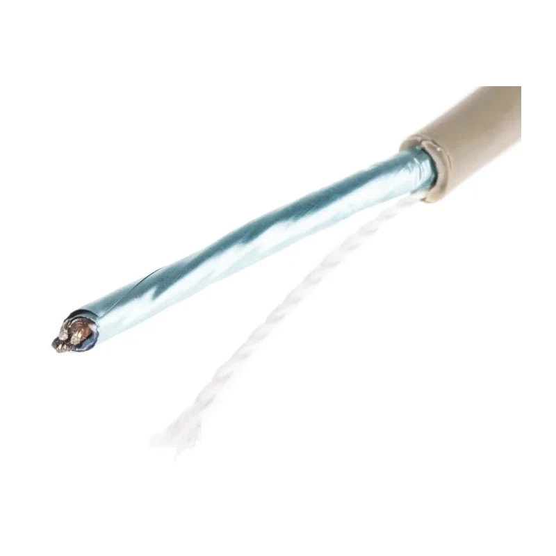 Alpha Wire Pro-Tekt Series Data Cable 2 Cores 0.35 mm² 50 m Grey Sheath Polyvinyl Chloride B954022 GE321