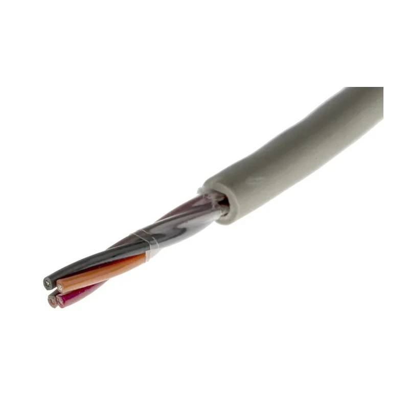 Alpha Wire Pro-Tekt Series Data Cable 77 Pairs 4 Cores 0.35 mm² 50 m 300V Grey PVC Sheath B954041 GE321