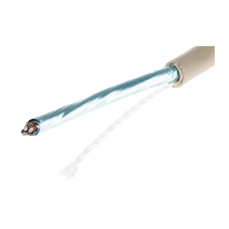 Alpha Wire Pro-Tekt Series Data Cable 2 Cores 0.56 mm² 50 m Grey Sheath Polyvinyl Chloride B955022 GE321