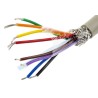 Alpha Wire Pro-Tekt Series Data Cable 8 Cores 0.23 mm² 50 m Grey Sheath Polyvinyl Chloride B953083 GE321