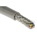 Alpha Wire Pro-Tekt Series Data Cable 10 Cores 0.23 mm² 50 m Grey Sheath Polyvinyl Chloride B953103 GE321