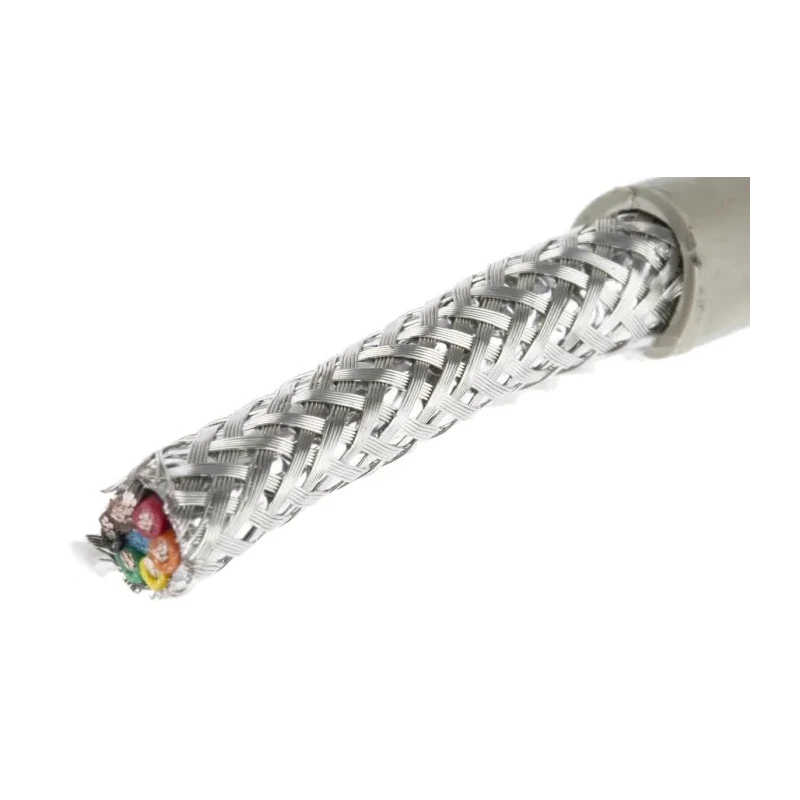 Alpha Wire Pro-Tekt Series Data Cable 6 Cores 0.23 mm² 50 m Grey Sheath Polyvinyl Chloride B953064 GE321