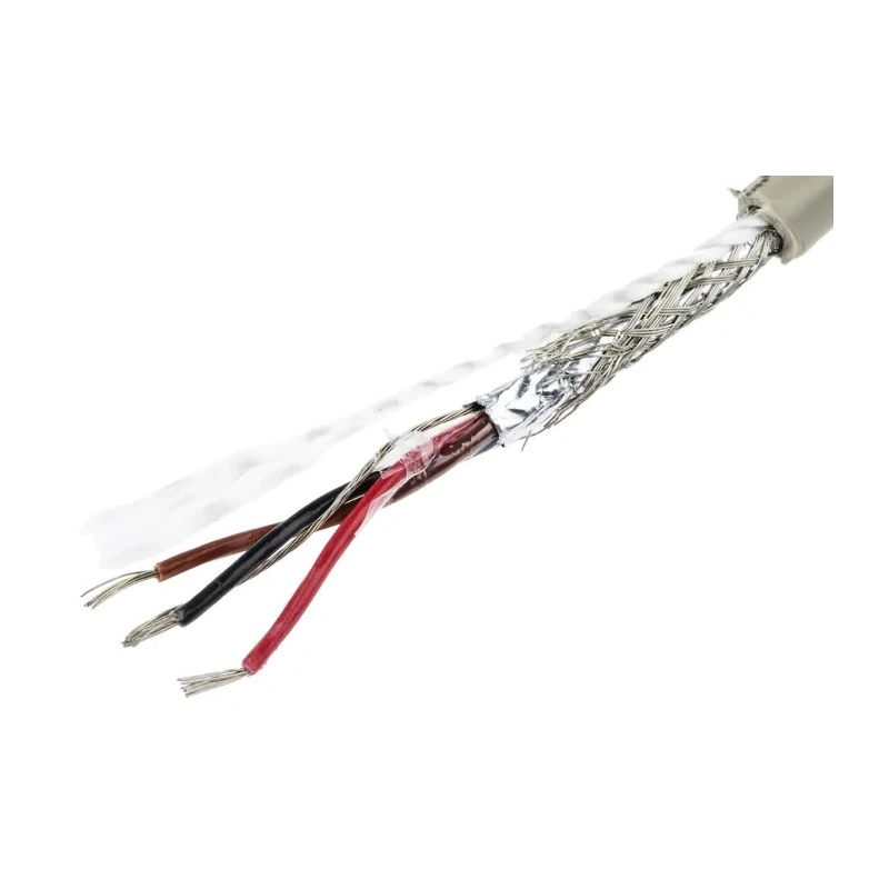 Alpha Wire Pro-Tekt Series Data Cable 3 Cores 0.23 mm² 50 m Grey Sheath Polyvinyl Chloride B953034 GE321