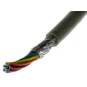 Alpha Wire Pro-Tekt Series 8 Cores 0.23 mm² Shielded Data Cable 50 m Grey PVC Sheath B953084 GE321