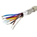 Alpha Wire Pro-Tekt Series Data Cable 8 Cores 1.23 mm² 50 m Grey Sheath Polyvinyl Chloride B957084 GE321