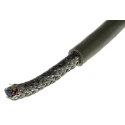 Alpha Wire Pro-Tekt Series Data Cable 8 Cores 1.23 mm² 50 m Grey Sheath Polyvinyl Chloride B957084 GE321