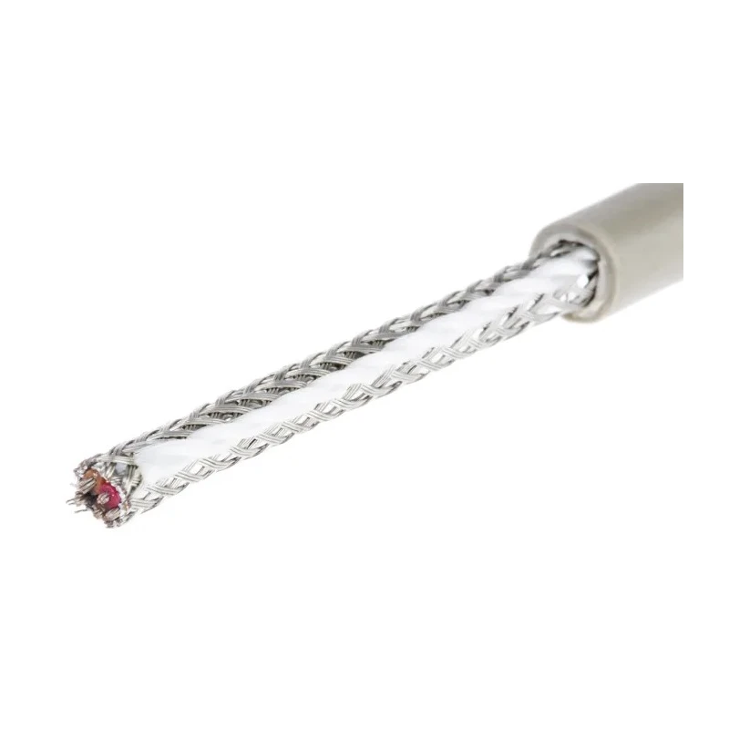Alpha Wire Pro-Tekt Series Data Cable 4 Cores 0.35 mm² 50 m Grey Polyvinyl Chloride B954044 GE321