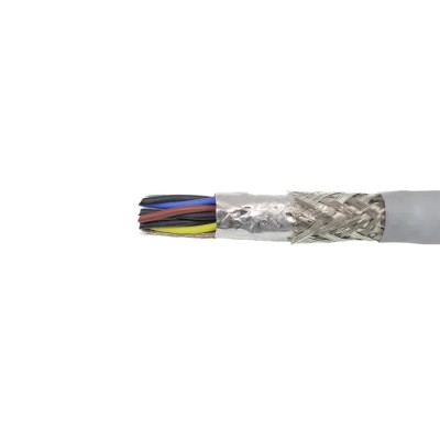 Alpha Wire Pro-Tekt Series Data Cable 10 Cores 0.23 mm² 50 m Grey Sheath Polyvinyl Chloride B953104 GE321
