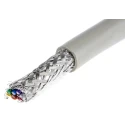 Alpha Wire Pro-Tekt Series Data Cable 10 Cores 0.23 mm² 50 m Grey Sheath Polyvinyl Chloride B953104 GE321