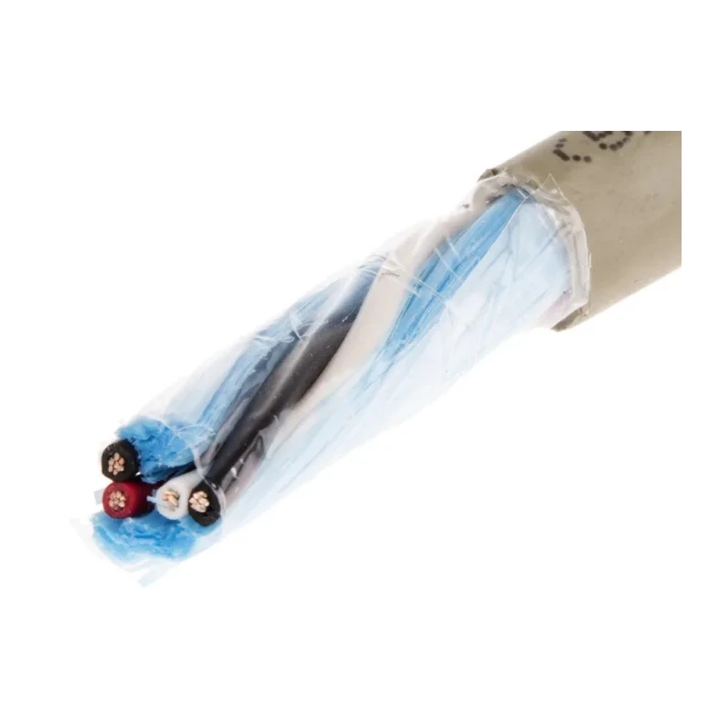 Alpha Wire Pro-Tekt Series Data Cable 2 Pairs 4 Cores 0.56 mm² 50 m Grey Polyvinyl Chloride B965021 GE321
