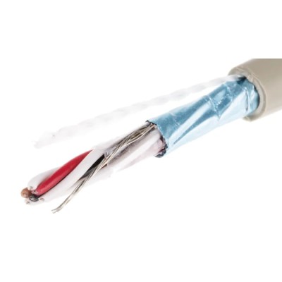 Alpha Wire Pro-Tekt Series Data Cable 3 Pairs 6 Cores 0.23 mm² 50 m Grey Polyvinyl Chloride B963032 GE321