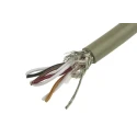 Alpha Wire Pro-Tekt Series Data Cable 4 Pairs 8 Cores 0.23 mm² 50 m Grey Sheath Polyvinyl Chloride B963043 GE321