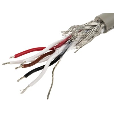 Alpha Wire Pro-Tekt Series Data Cable 3 Pairs 6 Cores 0.35 mm² 50 m Grey Sheath Polyvinyl Chloride B964033 GE321