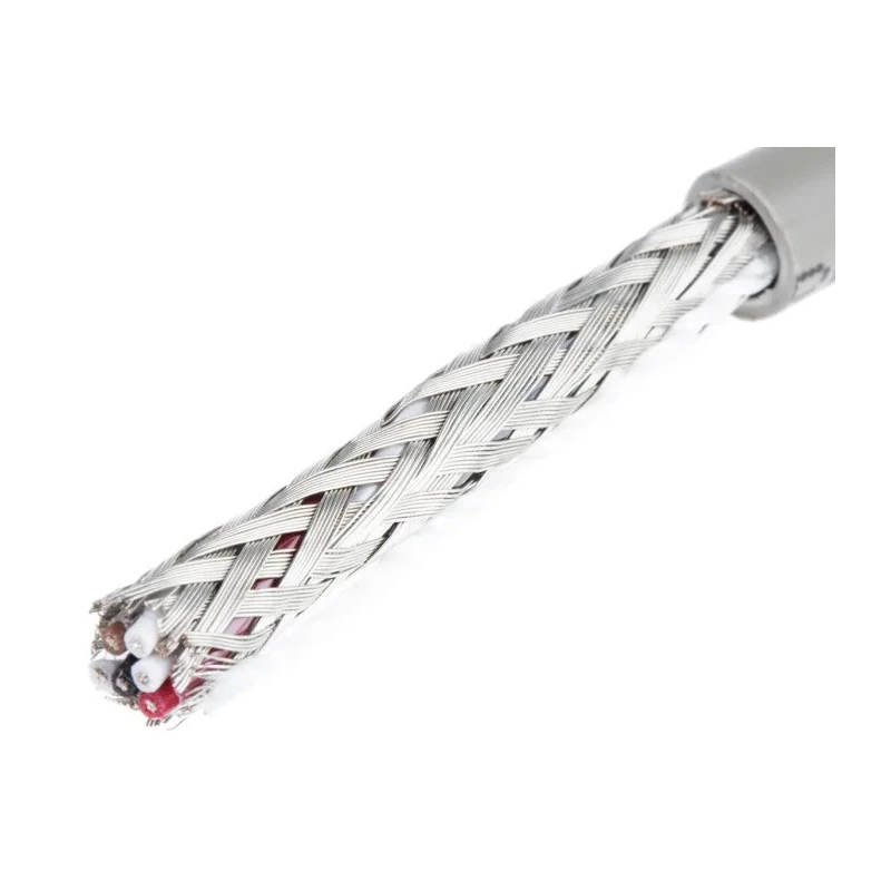Alpha Wire Pro-Tekt Series Data Cable 3 Pairs 6 Cores 0.35 mm² 50 m Grey Sheath Polyvinyl Chloride B964033 GE321