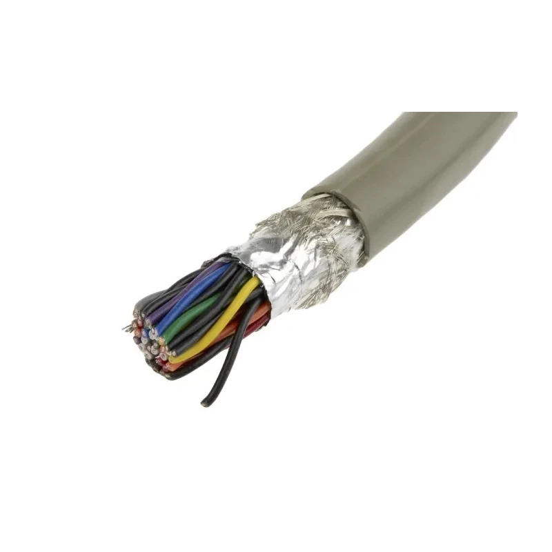 Alpha Wire Pro-Tekt Series Data Cable 19 Pairs 38 Cores 0.23 mm² 50 m Grey Sheath Polyvinyl Chloride B963194 GE321