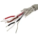 Alpha Wire Pro-Tekt Series Data Cable 3 Pairs 6 Cores 0.56 mm² 50 m Grey PVC Jacket 300V B965033 GE321