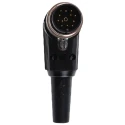Lumberg 12 Pole Right Angle M16 DIN Plug, Threaded Cable Male, 60V AC, 3A Current, IP40 Rating WSV 120