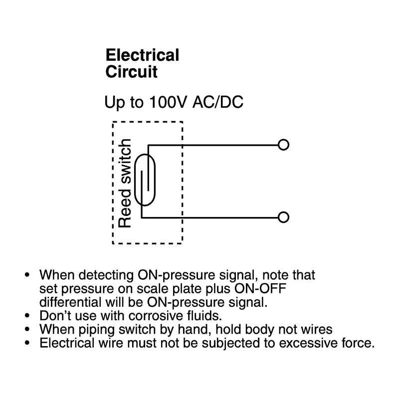 SMC Pressure Switch 1A 0.7 MPa Maximum Operating Pressure 1/8 in Port Size Modular Mount IS10-01S-6L