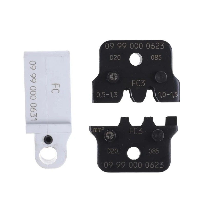 HARTING DIN 41612 Insulated Black Coaxial Type Crimp Die 2 Pieces 09990000623