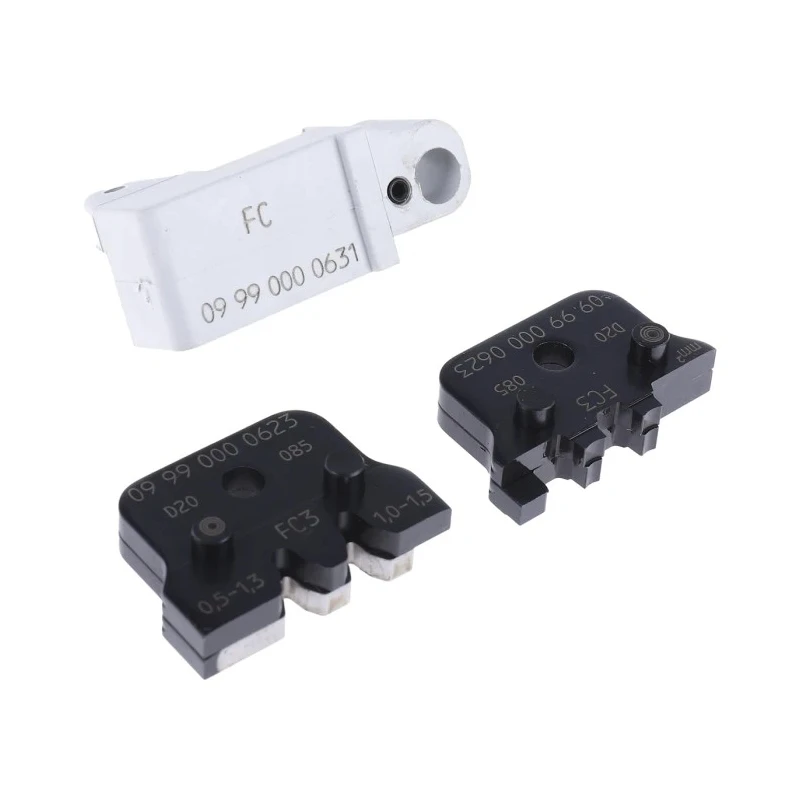 HARTING DIN 41612 Insulated Black Coaxial Type Crimp Die 2 Pieces 09990000623