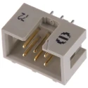 HARTING SEK 18 Series Straight Through Hole PCB Header, 6 Contacts, 2.54 mm Pitch, 2 Row, Shrouded 09185067324